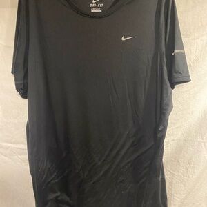 Nike Woman’s Black Dri-FIT Short Sleeve Shirt